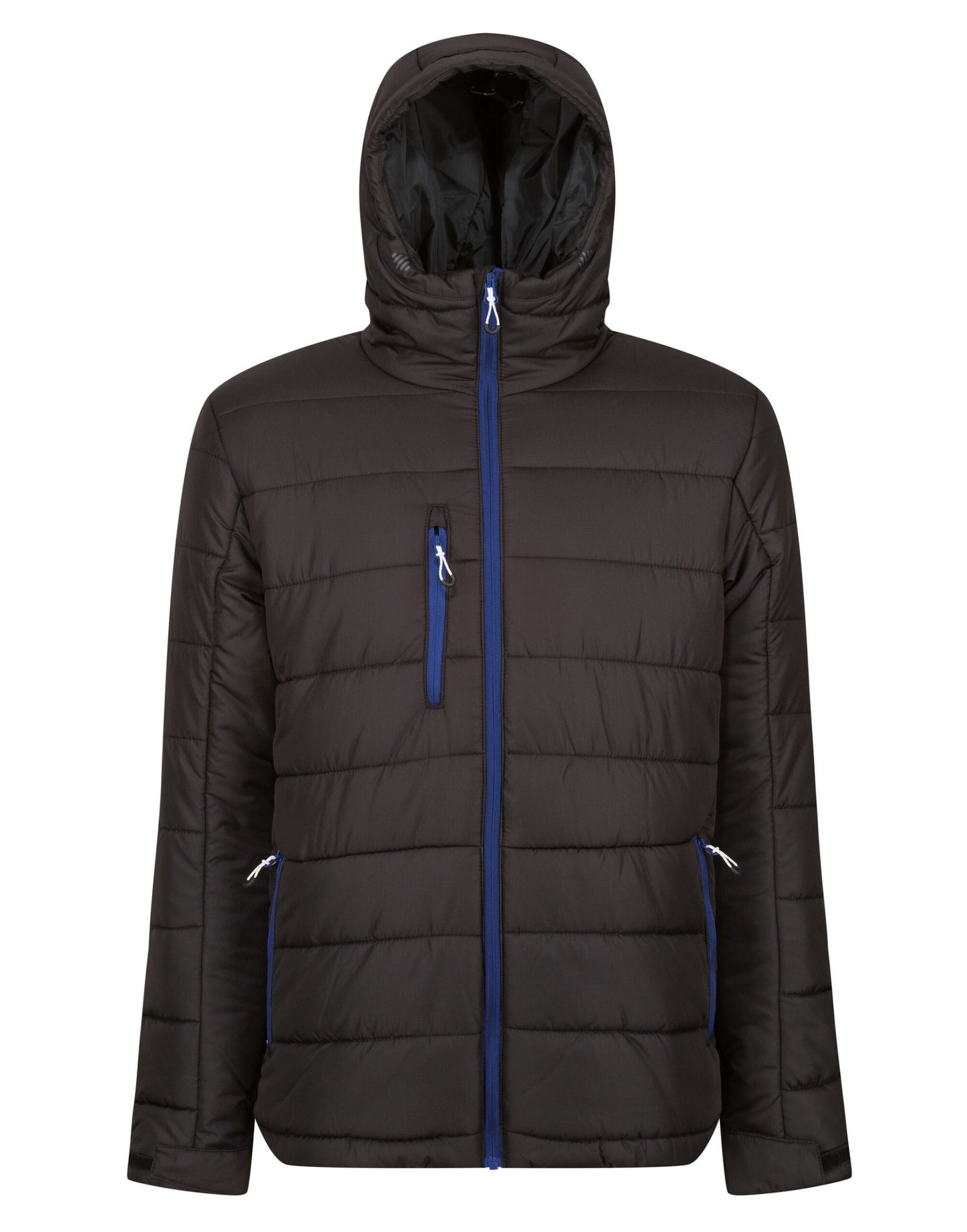 Regatta Professional Regatta Mens Navigate Thermal Jacket TRA241 - Black New Royal - Customisable Jackets
