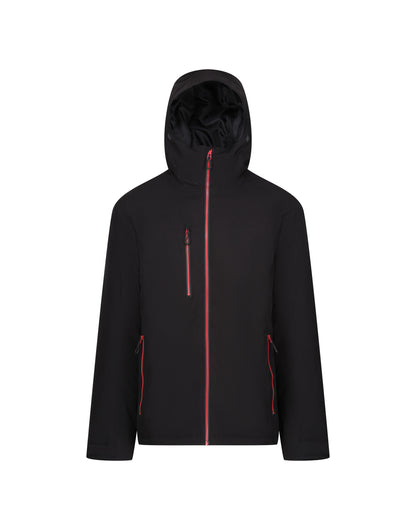 Regatta Professional Regatta Navigate WP Insulated Jacket TRA253 - Black Classic Red - Customisable Jackets