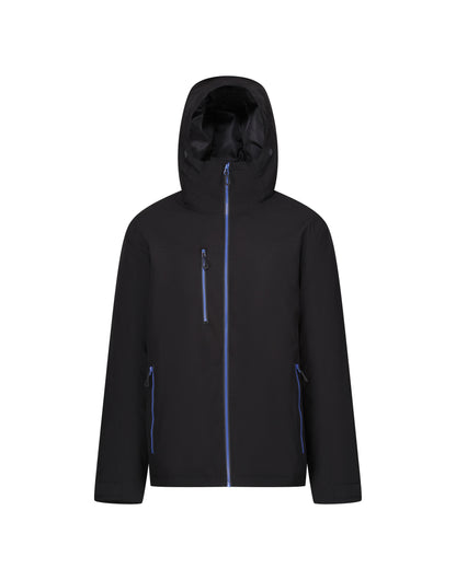 Regatta Professional Regatta Navigate WP Insulated Jacket TRA253 - Black New Royal - Customisable Jackets