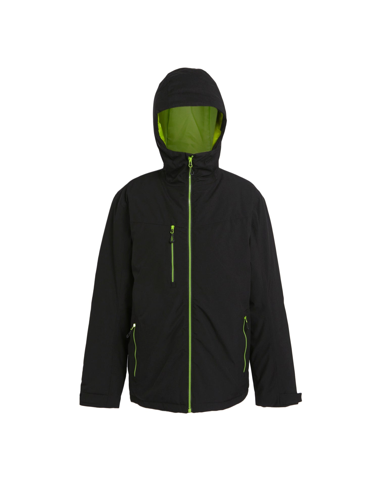 Regatta Professional Regatta Navigate WP Insulated Jacket TRA253 - Black Lime - Customisable Jackets
