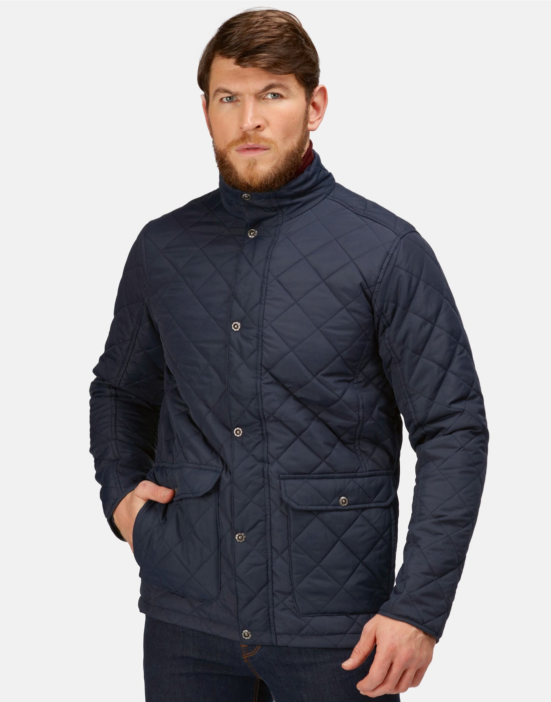 Regatta Professional Regatta Mens Tyler Quilted Jacket TRA441 - Navy - Customisable Jackets