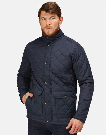 Regatta Professional Regatta Mens Tyler Quilted Jacket TRA441 - Navy - Customisable Jackets
