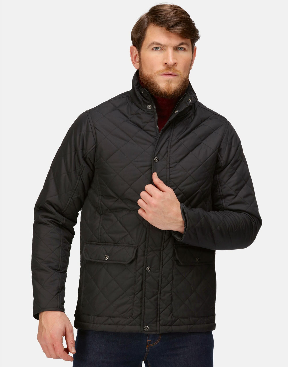 Regatta Professional Regatta Mens Tyler Quilted Jacket TRA441 - Black - Customisable Jackets