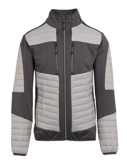 Regatta Professional Regatta E-Volve Thermal Hybrid Jacket TRA563 - Mineral Grey Ash - Customisable Jackets