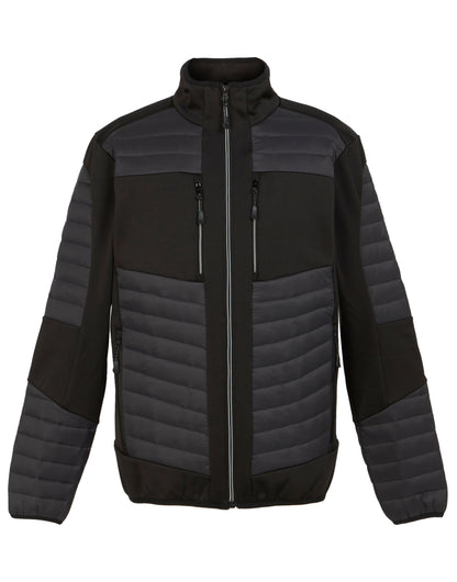 Regatta Professional Regatta E-Volve Thermal Hybrid Jacket TRA563 - Ash Black - Customisable Jackets