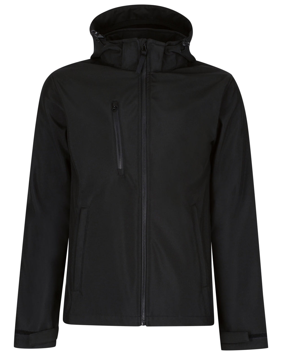 Regatta Professional Regatta Venturer Hooded Softshell tra701 - Black Black - Customisable Jackets