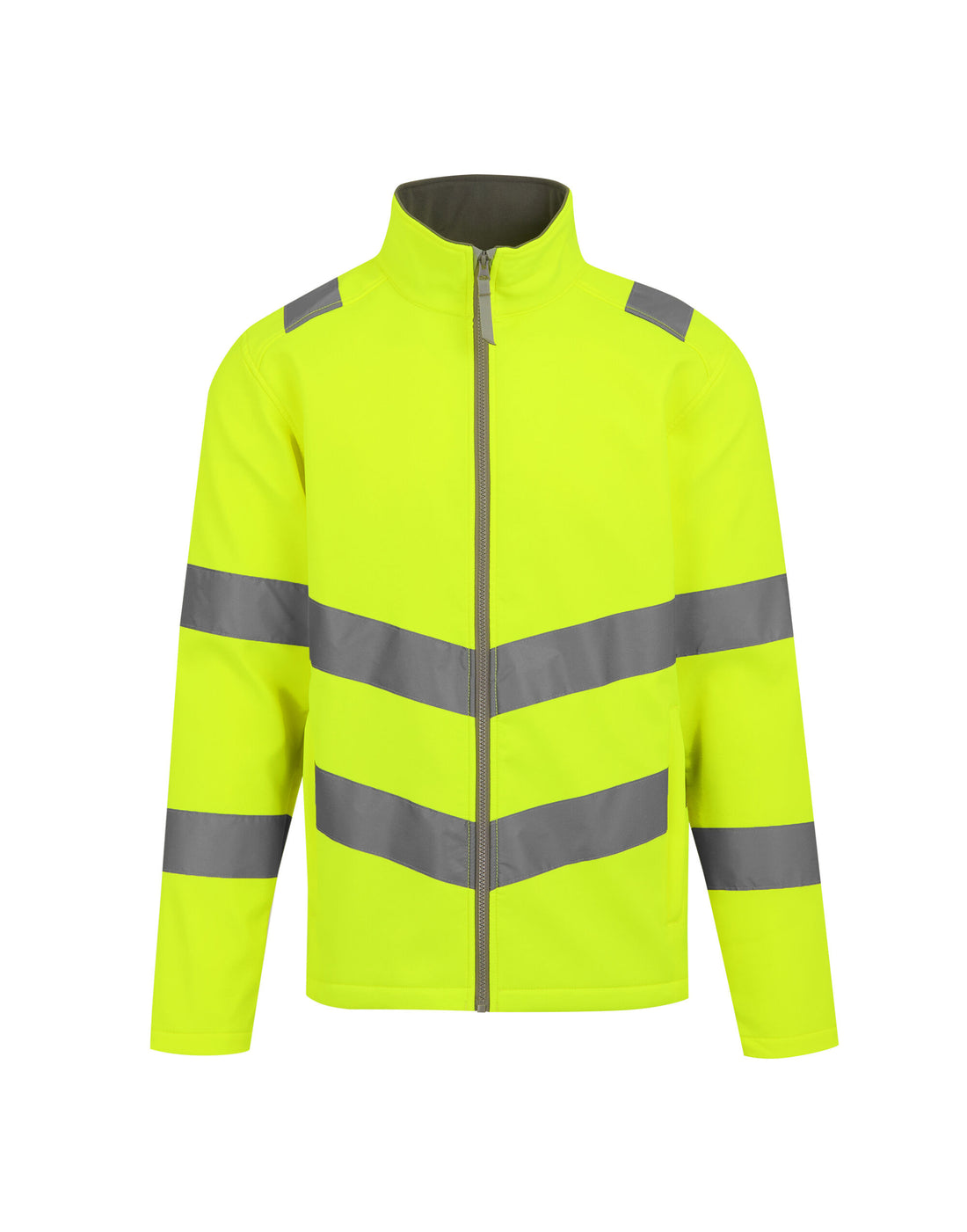 Regatta Hi Vis Pro Contract Ablaze SShel TRA712 - Hi-Vis Yellow - Customisable Softshell Jacket