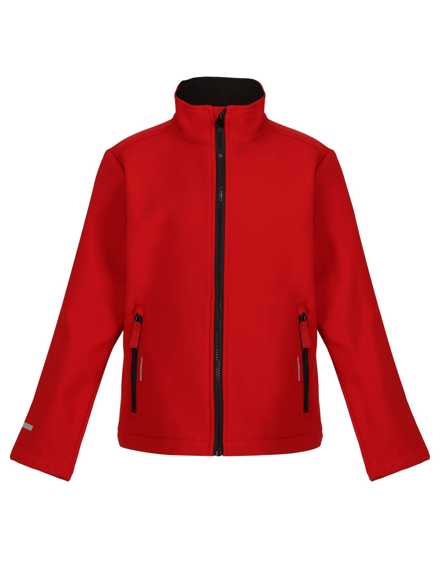 Regatta Junior Ablaze 2 Layer Softshell tra732 - Classic Red Black - Customisable Jacket