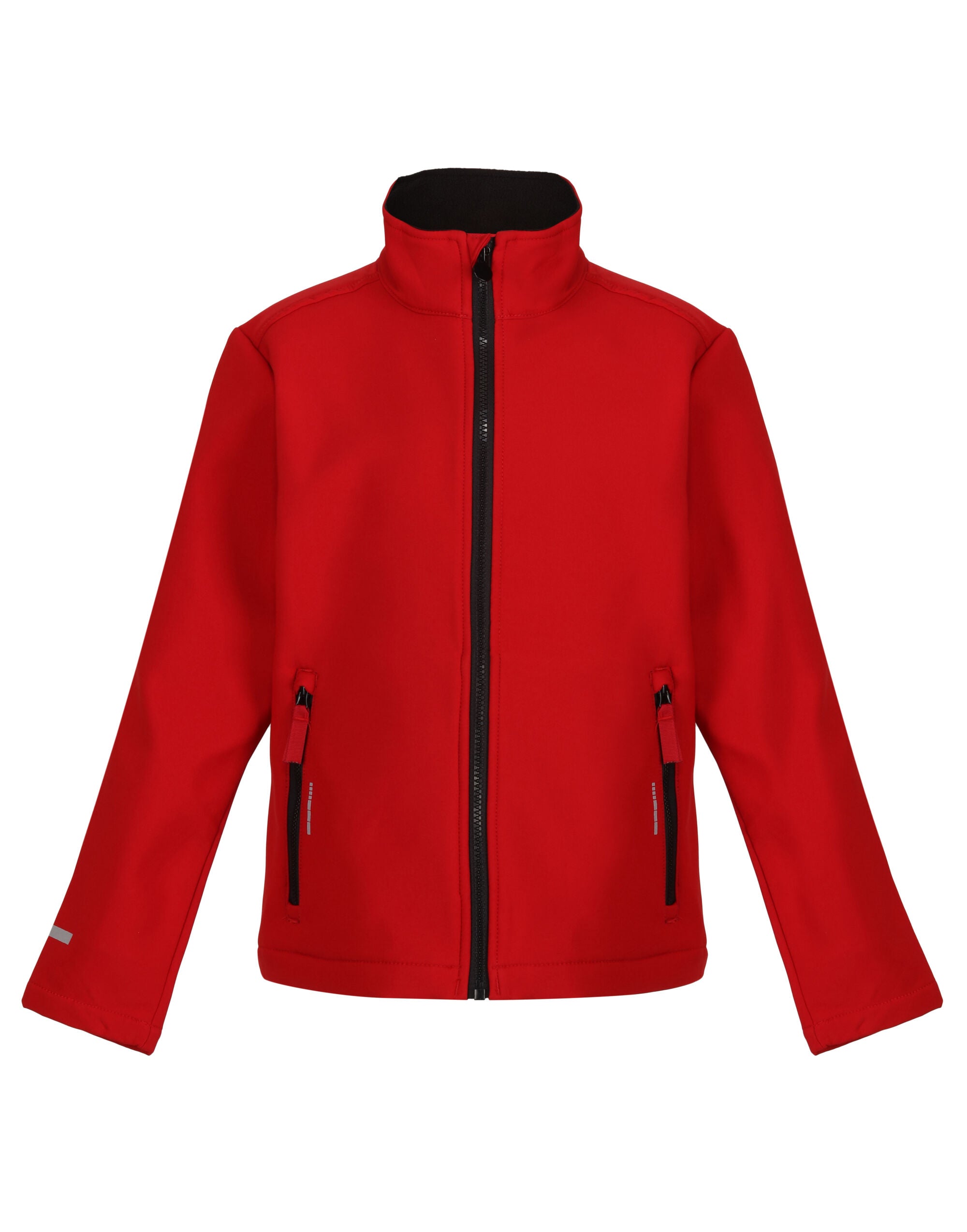 Regatta Junior Ablaze 2 Layer Softshell tra732 - Classic Red Black - Customisable Jacket
