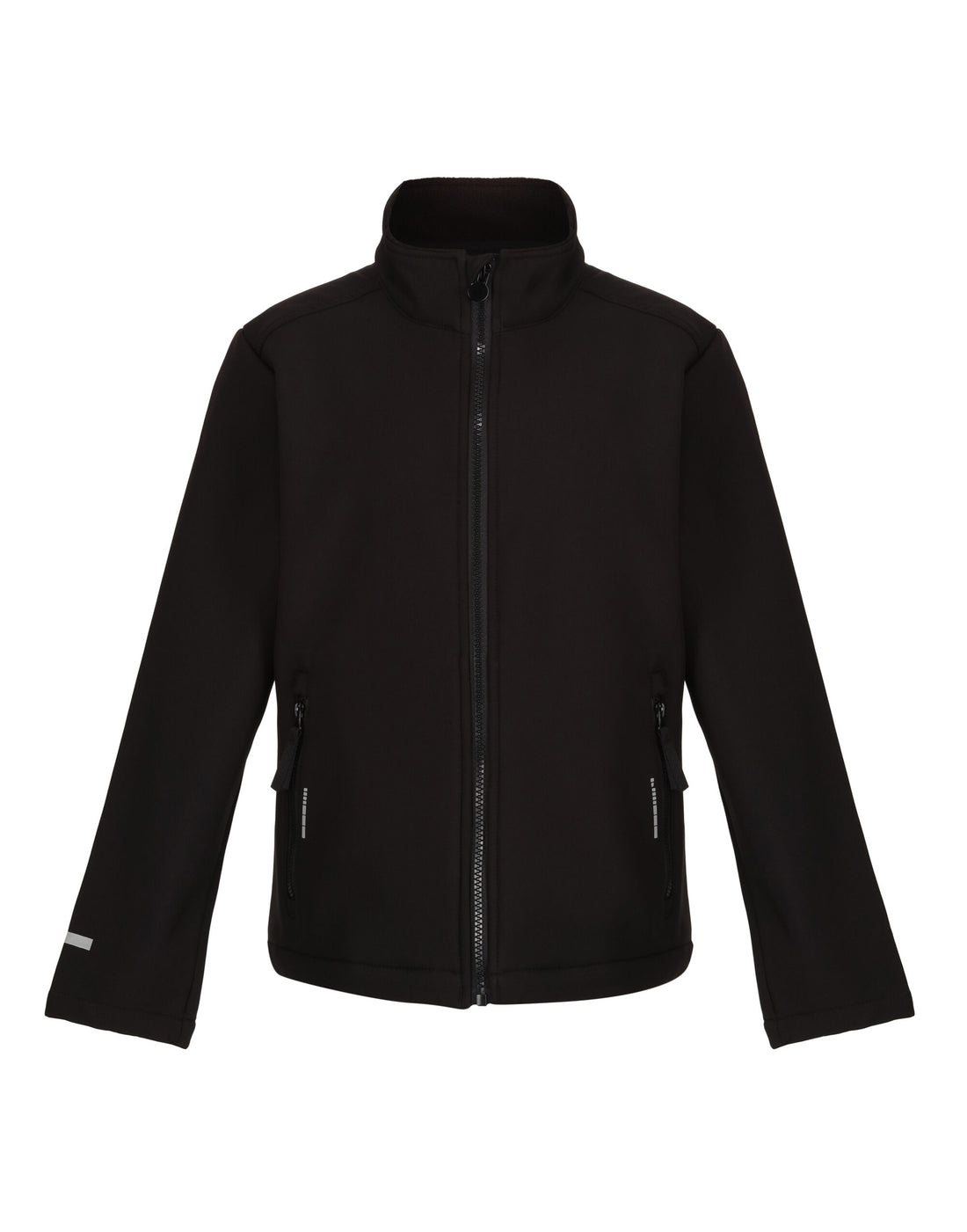 Regatta Junior Ablaze 2 Layer Softshell tra732 - Black Black - Customisable Jacket