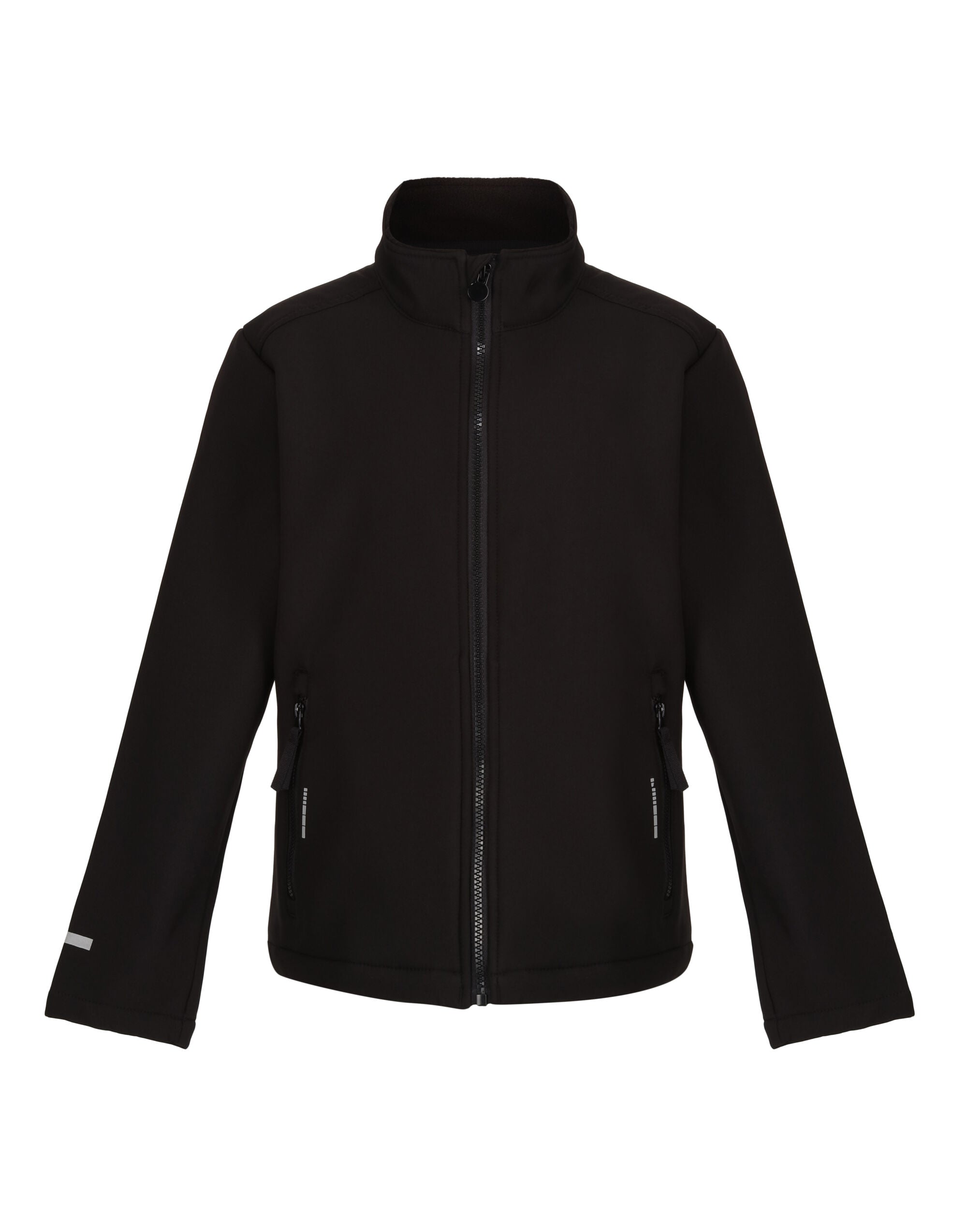 Regatta Junior Ablaze 2 Layer Softshell tra732 - Black Black - Customisable Jacket