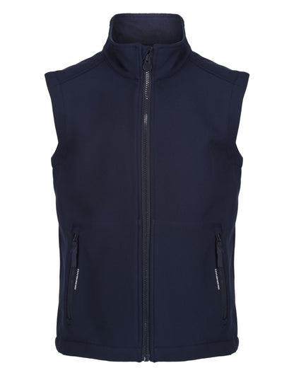 Regatta Junior Ablaze SShell Bodywarmer TRA882 - Navy Navy - Customisable Bodywarmer