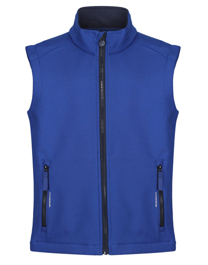 Regatta Junior Ablaze SShell Bodywarmer TRA882 - New Royal Navy - Customisable Bodywarmer