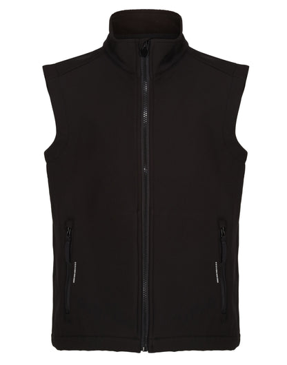 Regatta Junior Ablaze SShell Bodywarmer TRA882 - Black Black - Customisable Bodywarmer