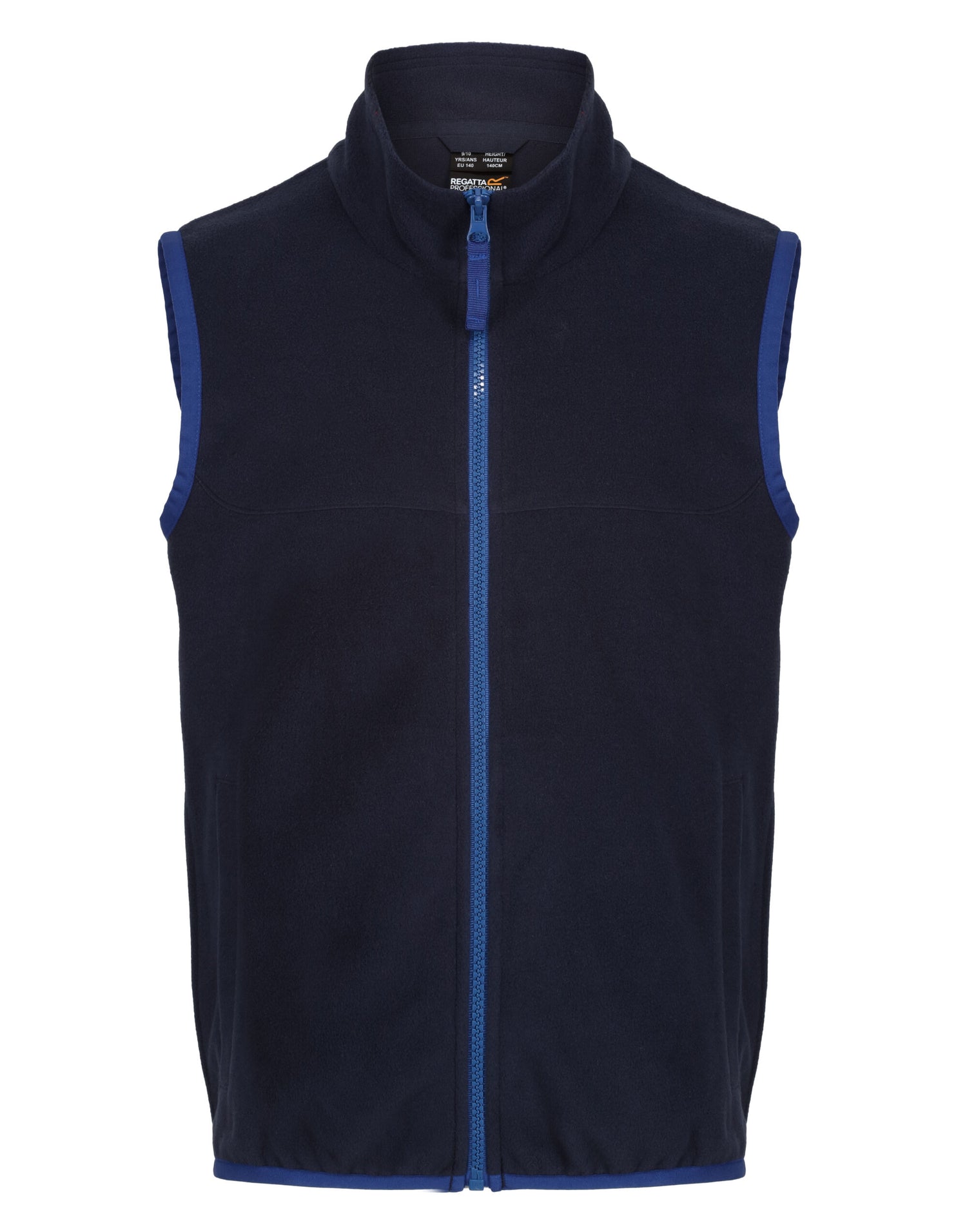 Regatta Junior Micro Fleece Bodywarmer TRA883 - Navy New Royal - Customisable Bodywarmer