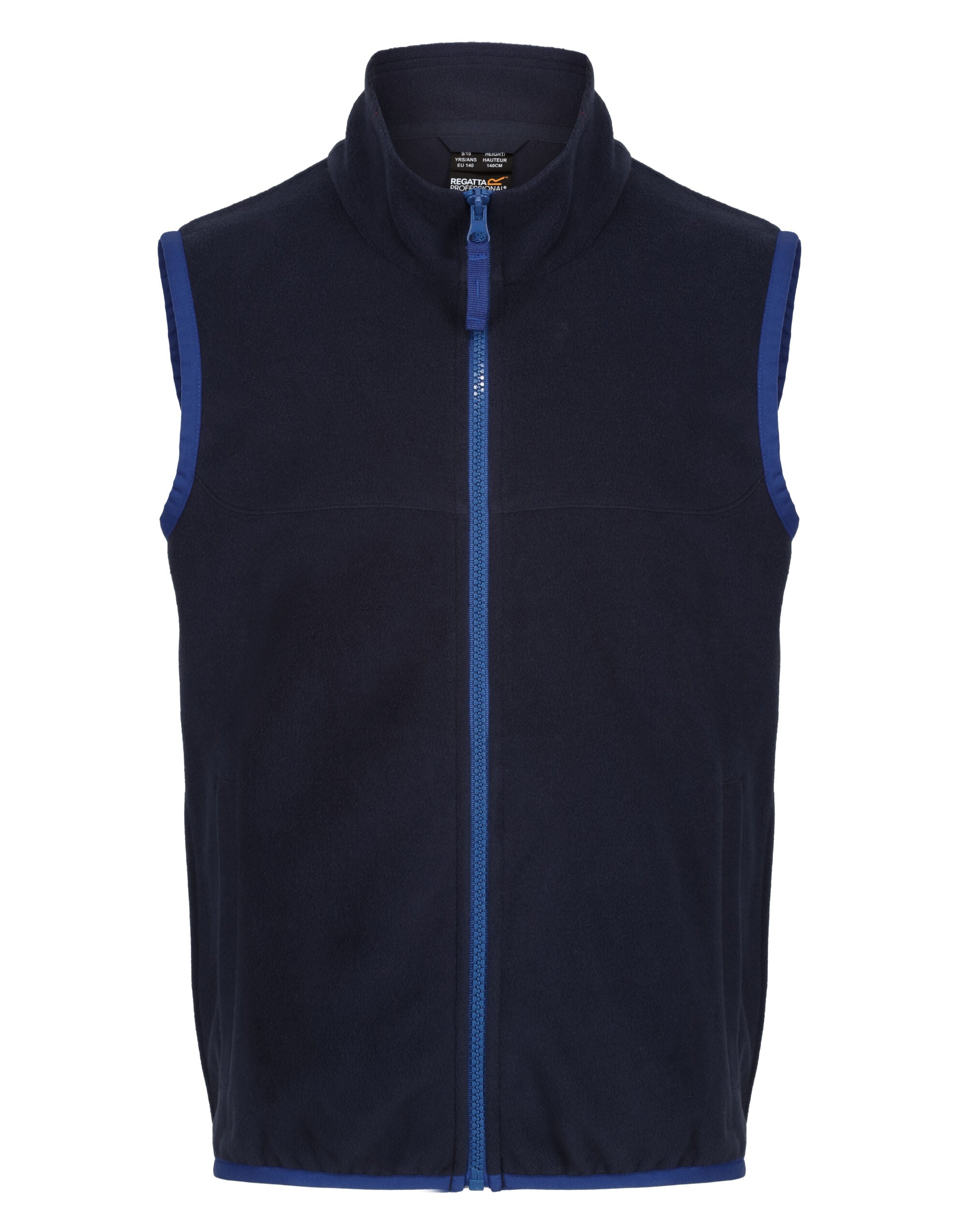 Regatta Junior Micro Fleece Bodywarmer TRA883 - Navy New Royal - Customisable Bodywarmer