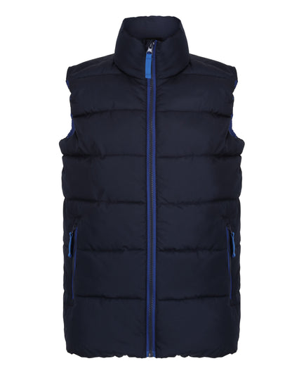 Regatta Junior RegattaJunior Scholar Thermal Bodywarmer TRA884 - Navy New Royal - Customisable Bodywarmer