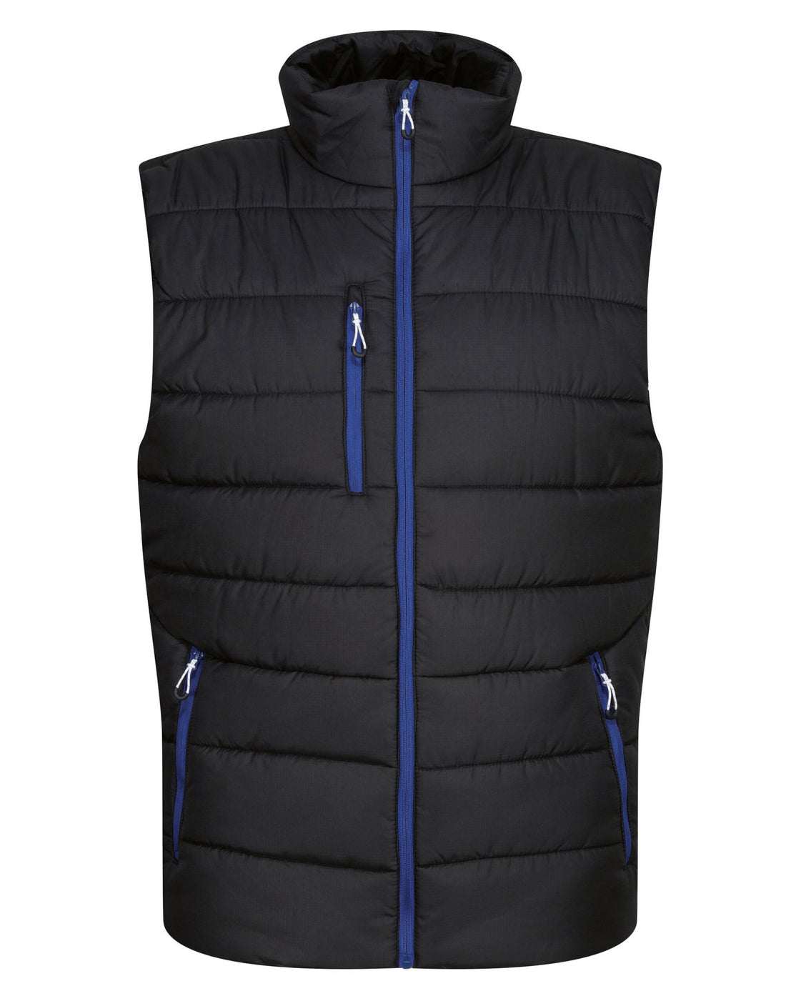 Regatta Professional Regatta Mens Navigate Thermal Bodywarmer TRA892 - Black New Royal - Customisable Bodywarmer