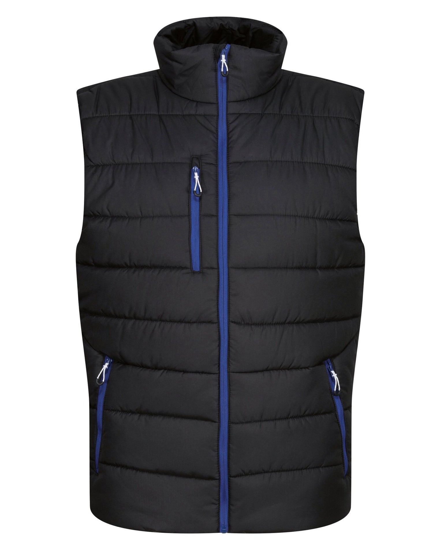 Regatta Professional Regatta Mens Navigate Thermal Bodywarmer TRA892 - Black New Royal - Customisable Bodywarmer