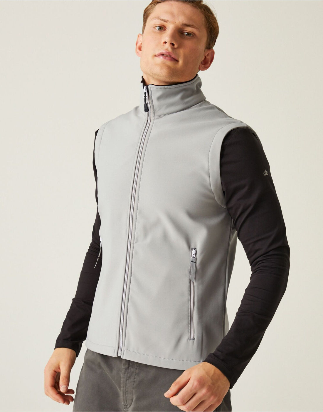 Regatta Professional Regatta Ascender 2L Softshell Bodywarmer TRA925 - Mineral Grey Black - Customisable Bodywarmer
