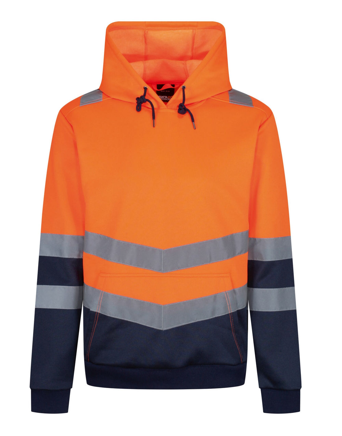 Regatta Hi Vis Pro Overhead Hoodie TRF663 - Hi Vis Orange - Customisable Hoodies