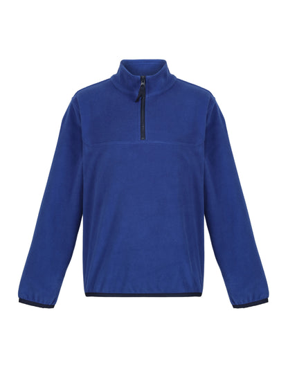 Regatta Junior Micro Fleece Half Zip trf679 - New Royal Navy - Customisable Outerwear