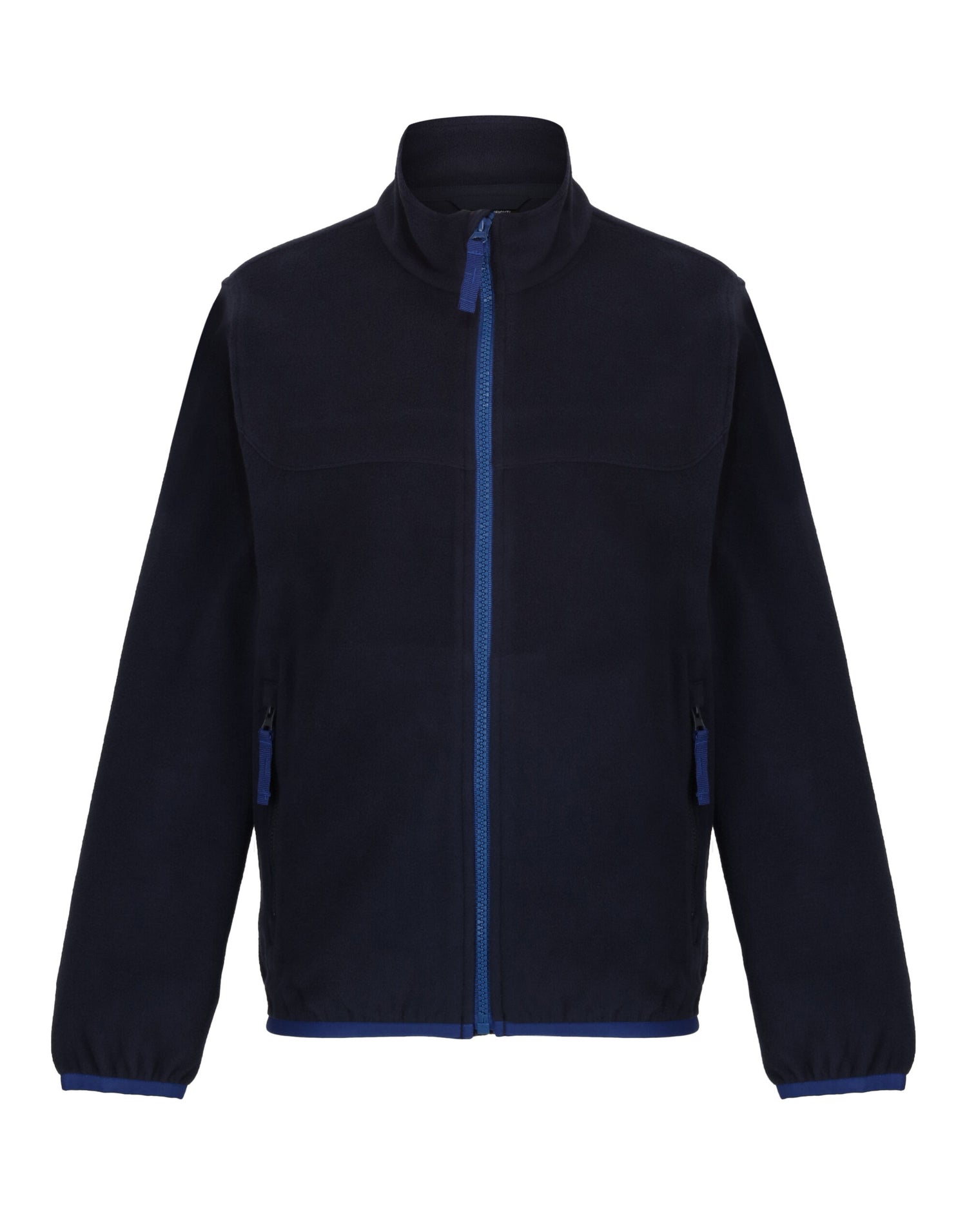 Regatta Junior Full Zip Microfleece trf688 - Navy New Royal - Customisable Outerwear