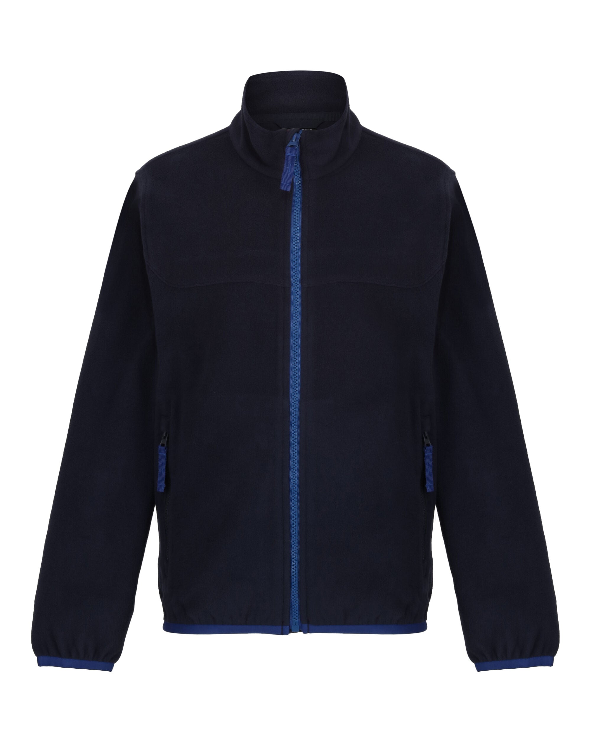 Regatta Junior Full Zip Microfleece trf688 - Navy New Royal - Customisable Outerwear
