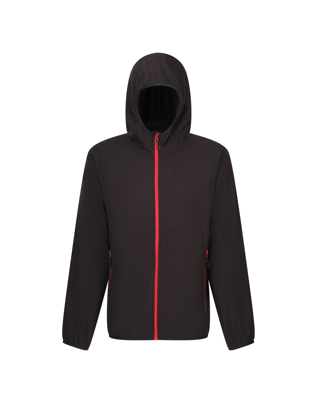 Regatta Professional Regatta Navigate Ful Zip Fleece trf690 - Black Classic Red - Customisable Outerwear
