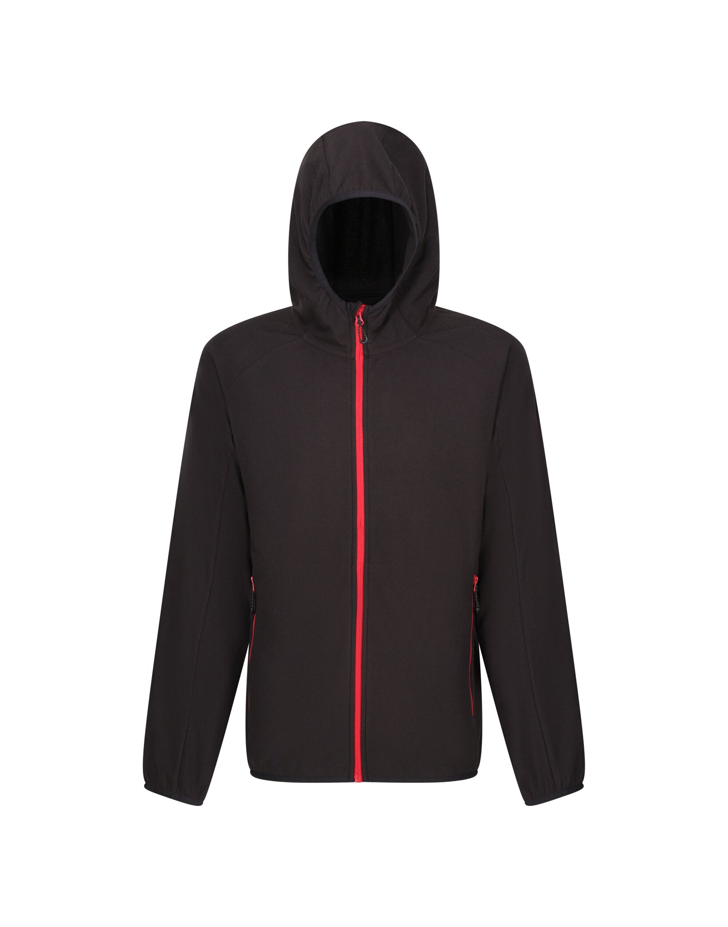 Regatta Professional Regatta Navigate Ful Zip Fleece trf690 - Black Classic Red - Customisable Outerwear