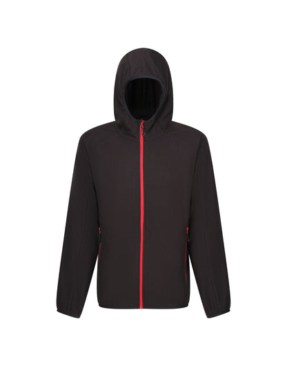 Regatta Professional Regatta Navigate Ful Zip Fleece trf690 - Black Classic Red - Customisable Outerwear