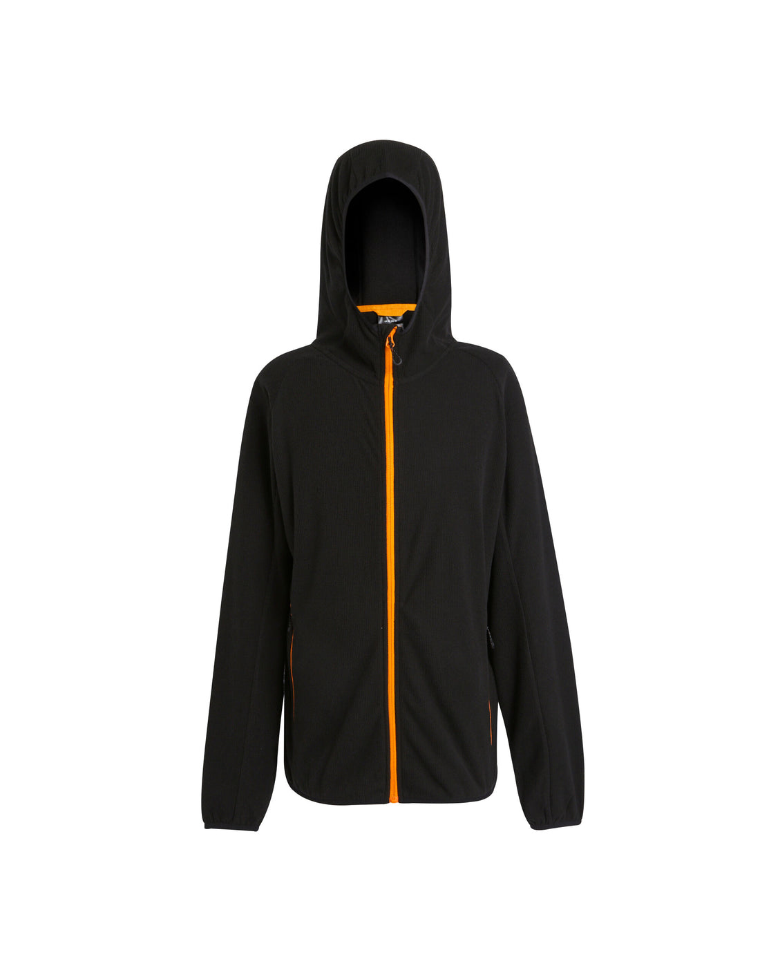 Regatta Professional Regatta Navigate Ful Zip Fleece trf690 - Black Orange Pop - Customisable Outerwear