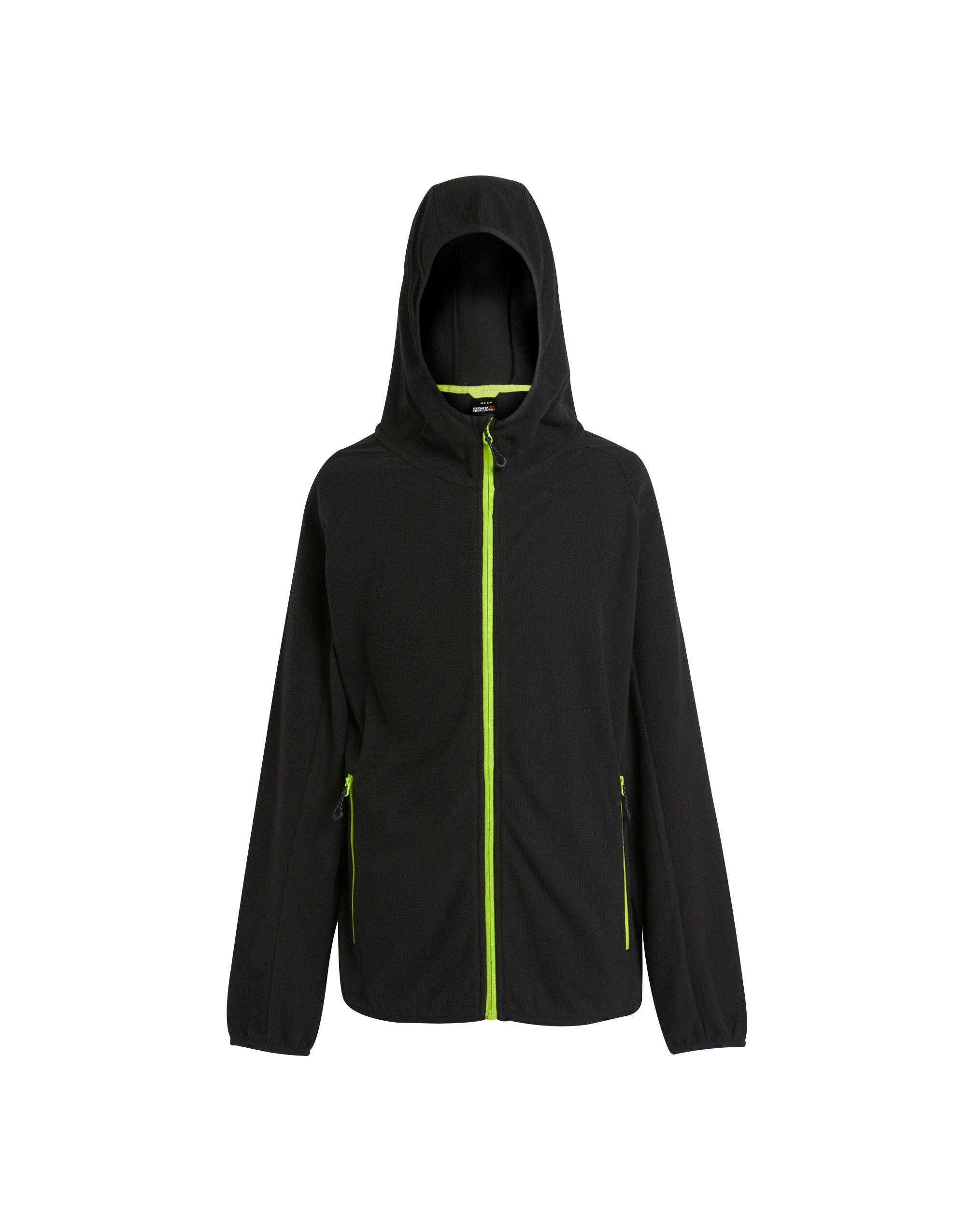 Regatta Professional Regatta Navigate Ful Zip Fleece trf690 - Black Lime - Customisable Outerwear
