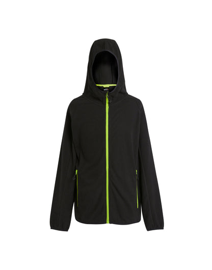 Regatta Professional Regatta Navigate Ful Zip Fleece trf690 - Black Lime - Customisable Outerwear