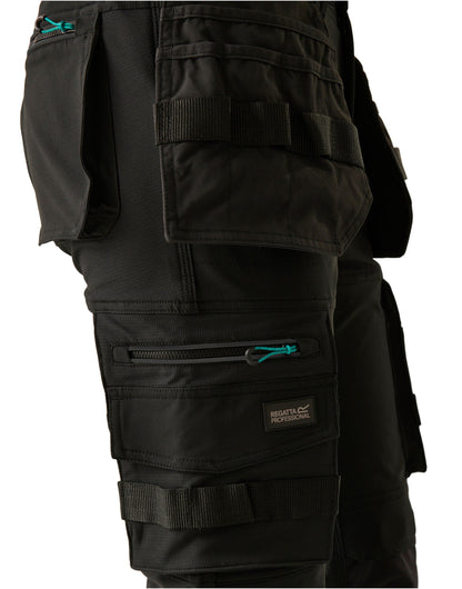 Regatta Professional Regatta Ladies Ada Stretch Holster Tr R TRJ424R - Black - Customisable Trousers