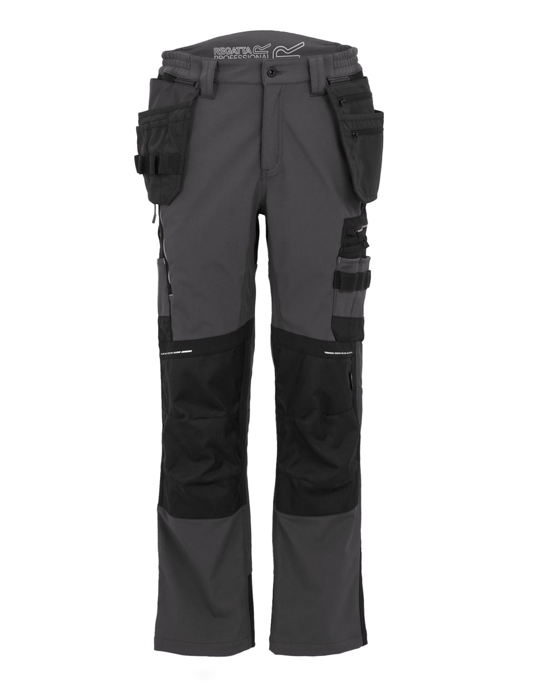 Regatta Professional Regatta 4TEX Stretch Holster Trouser TRJ447R - Slate Grey Black - Customisable Trousers