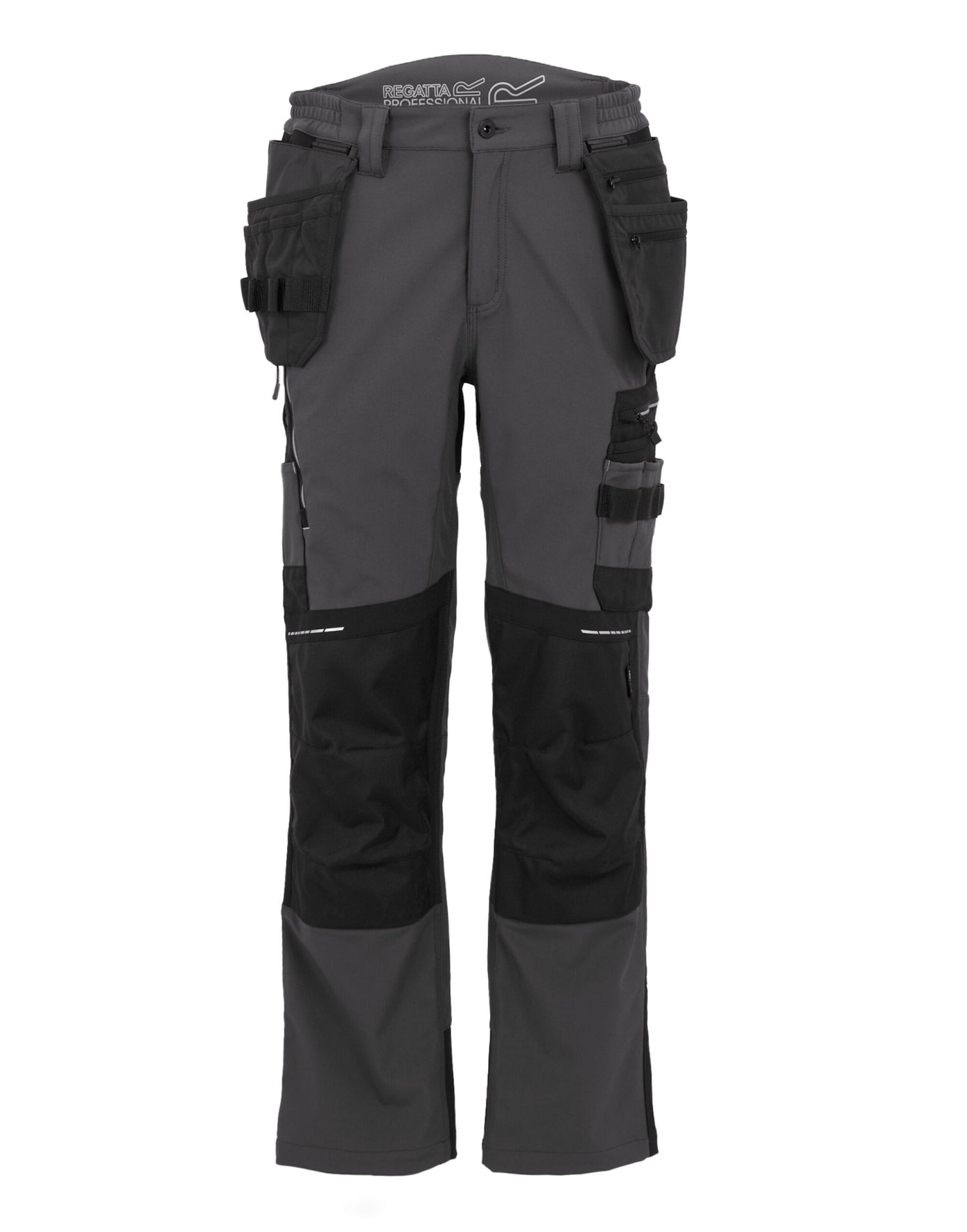 Regatta Professional Regatta 4TEX Stretch Holster Trouser TRJ447R - Slate Grey Black - Customisable Trousers