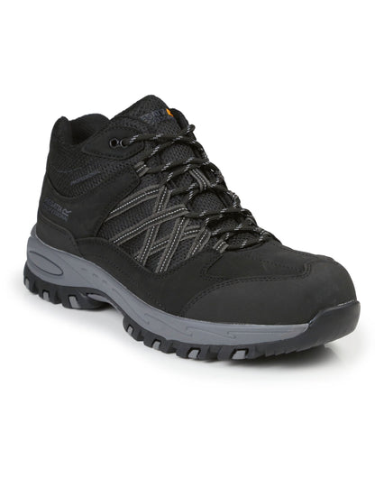 Regatta Sandstone SB Safety Hiker trk200 - Black Granite - Customisable Boots