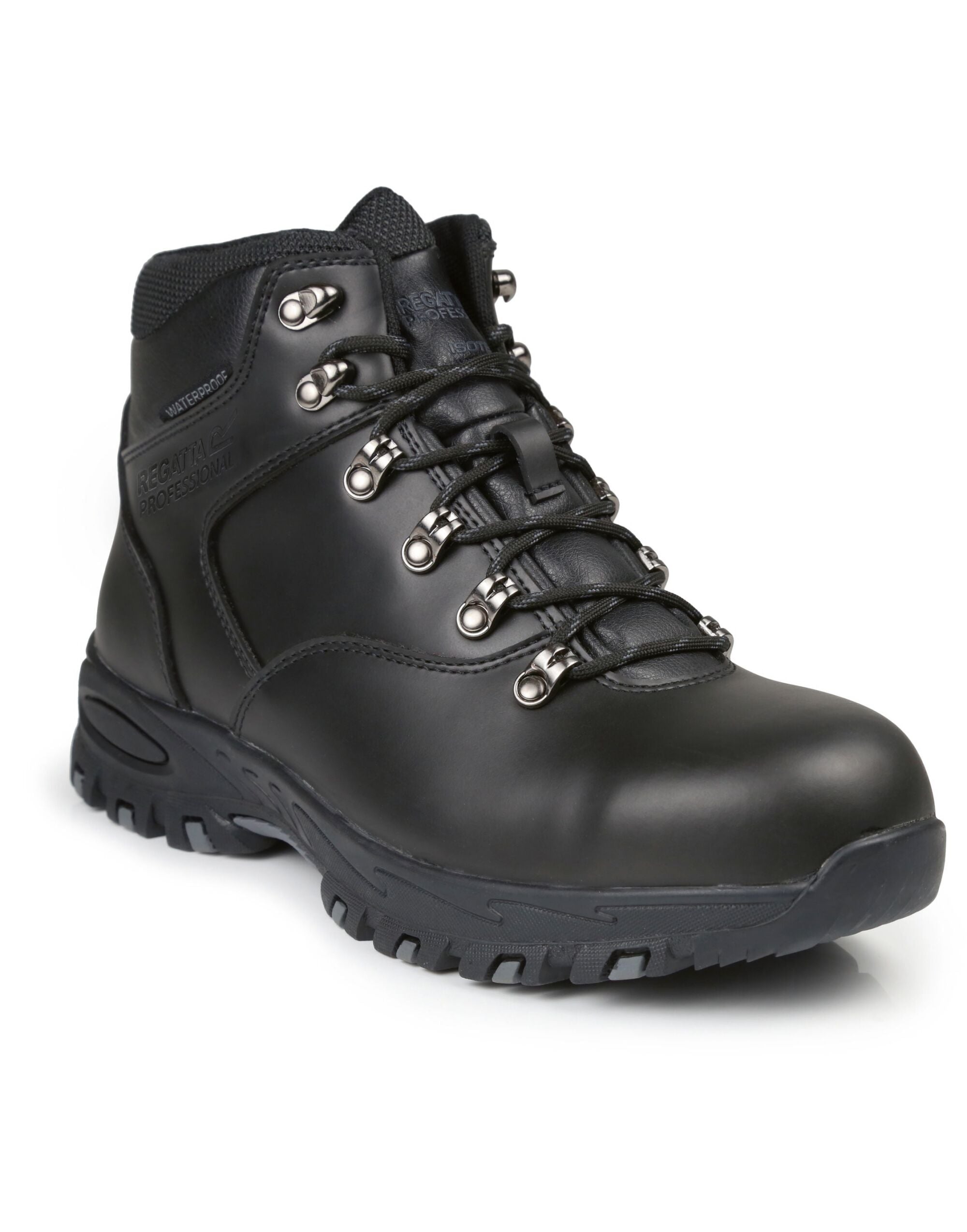 Regatta Gritstone WP Safety Hiker trk203 - Black - Customisable Boots