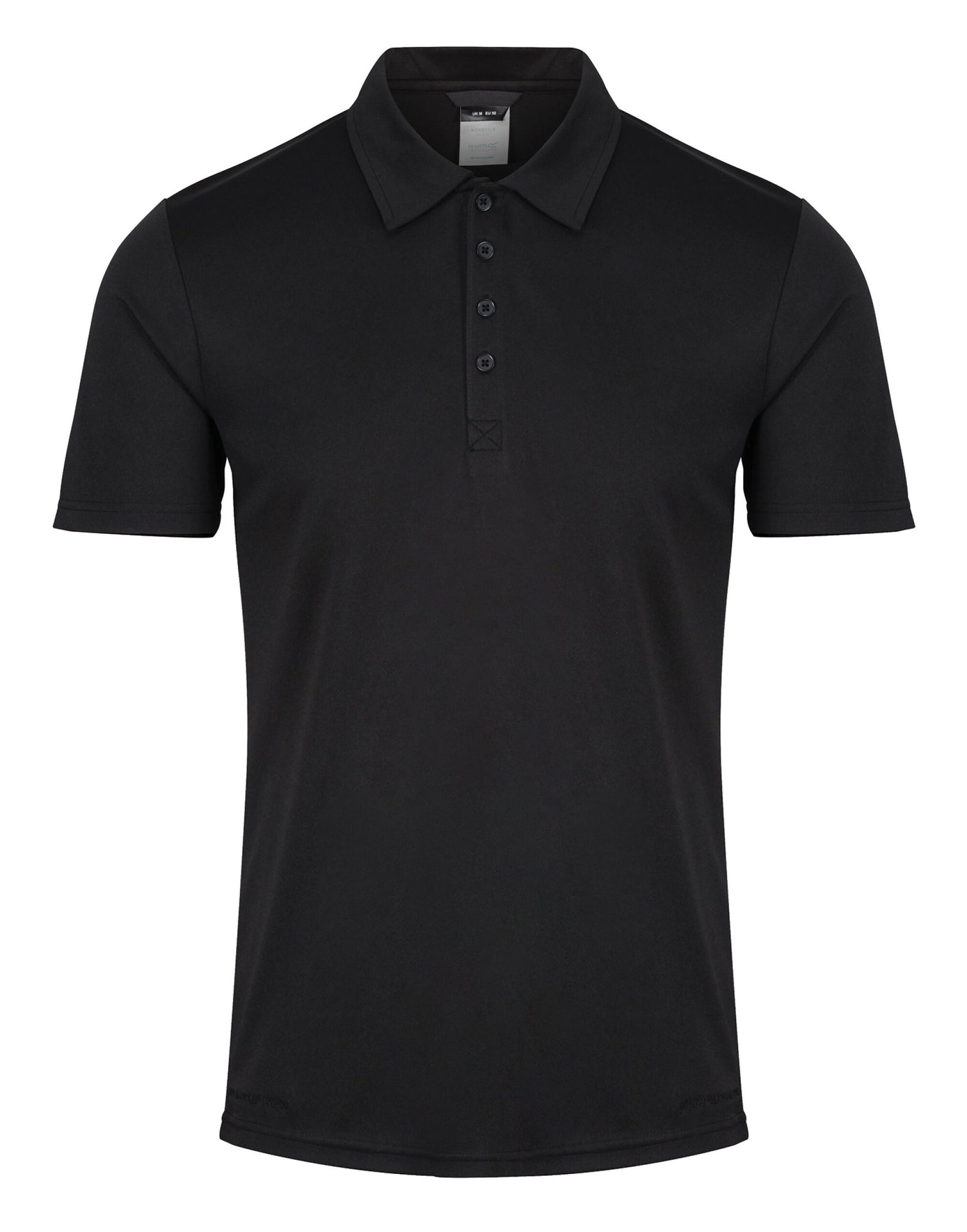Regatta Honestly Made Honestly Made 100 Recycled Polo TRS196 - Black - Customisable Polos