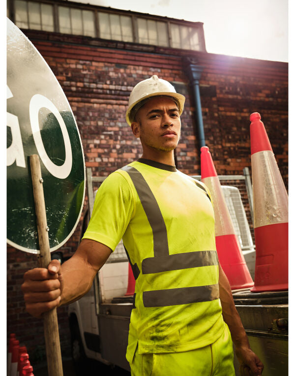Regatta Hi Vis Pro Contract T Shirt TRS270 - - Customisable Hi-Vis T-Shirts