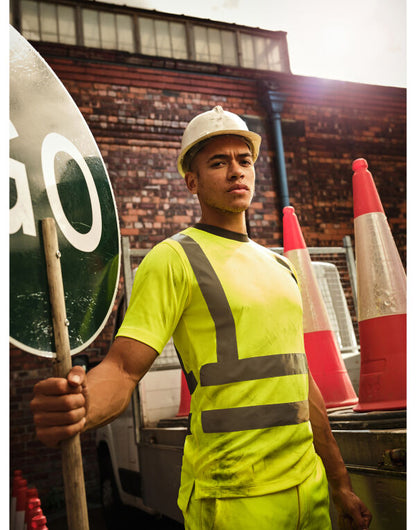 Regatta Hi Vis Pro Contract T Shirt TRS270 - - Customisable Hi-Vis T-Shirts
