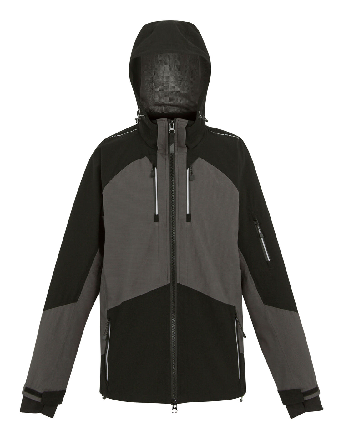 Regatta Professional Regatta 4TEX Stretch Waterproof Shell TRW535 - Slate Grey Black - Customisable Jackets