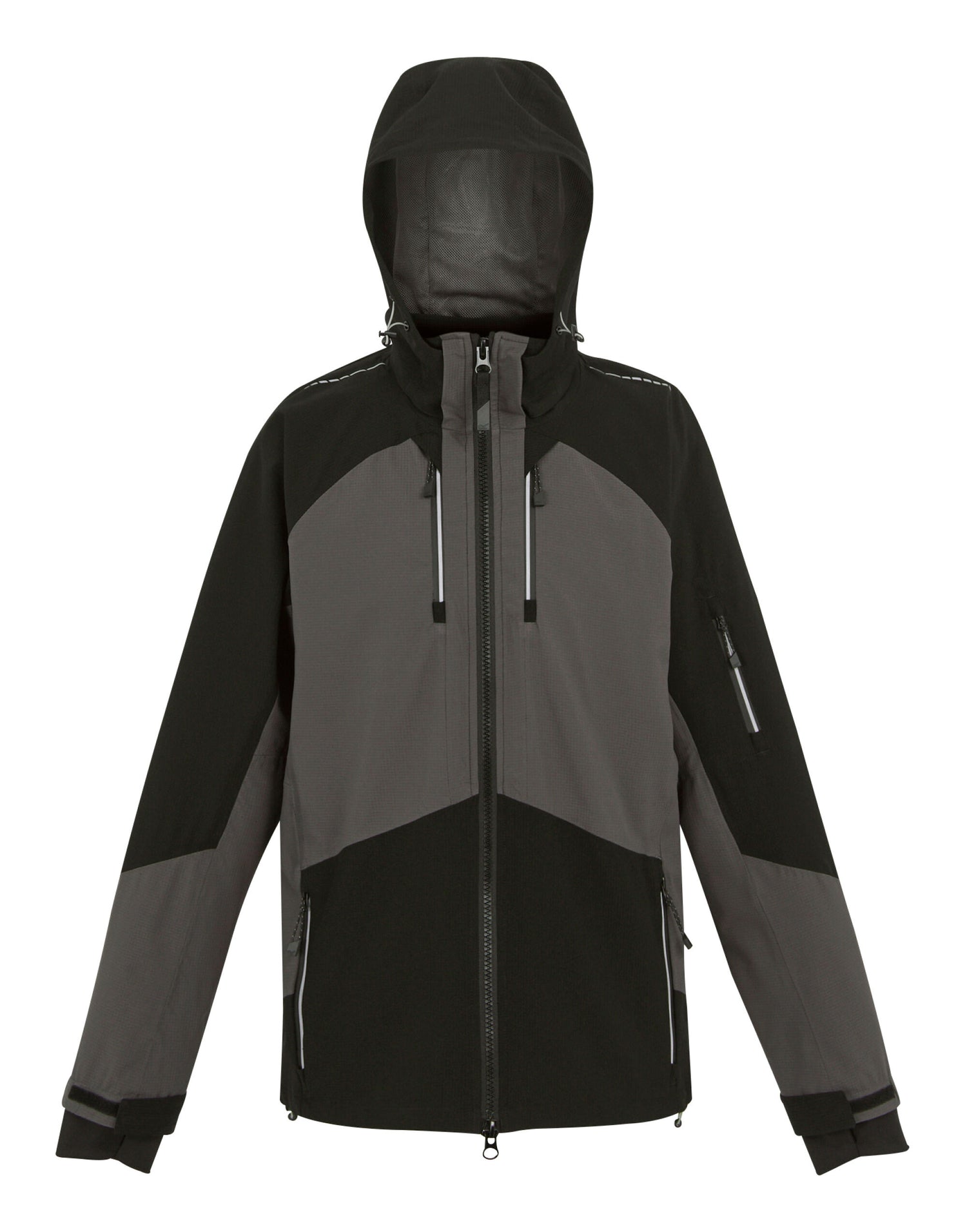 Regatta Professional Regatta 4TEX Stretch Waterproof Shell TRW535 - Slate Grey Black - Customisable Jackets