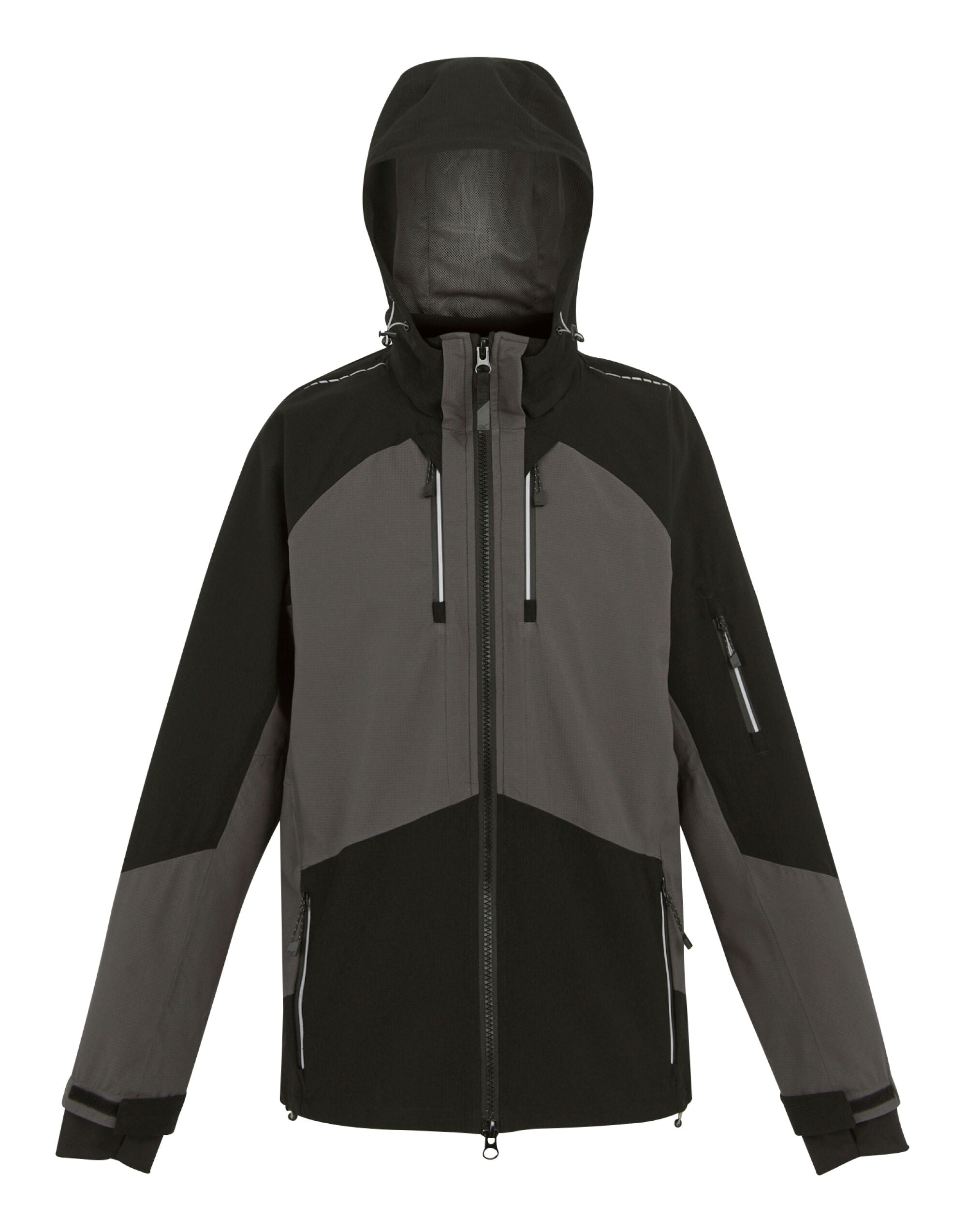Regatta Professional Regatta 4TEX Stretch Waterproof Shell TRW535 - Slate Grey Black - Customisable Jackets