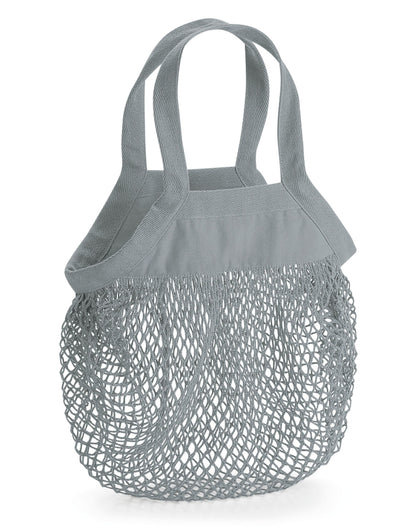 Westford Mill Organic Cot Mini Mesh Bag w151 - - Customisable Bags