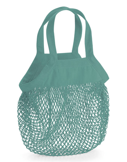 Westford Mill Organic Cot Mini Mesh Bag w151 - - Customisable Bags