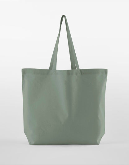 Westford Mill Org Cotton InCo Maxi BFL w165 - Dusty Green O S - Customisable Bags