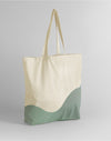 Natural/Dusty Green