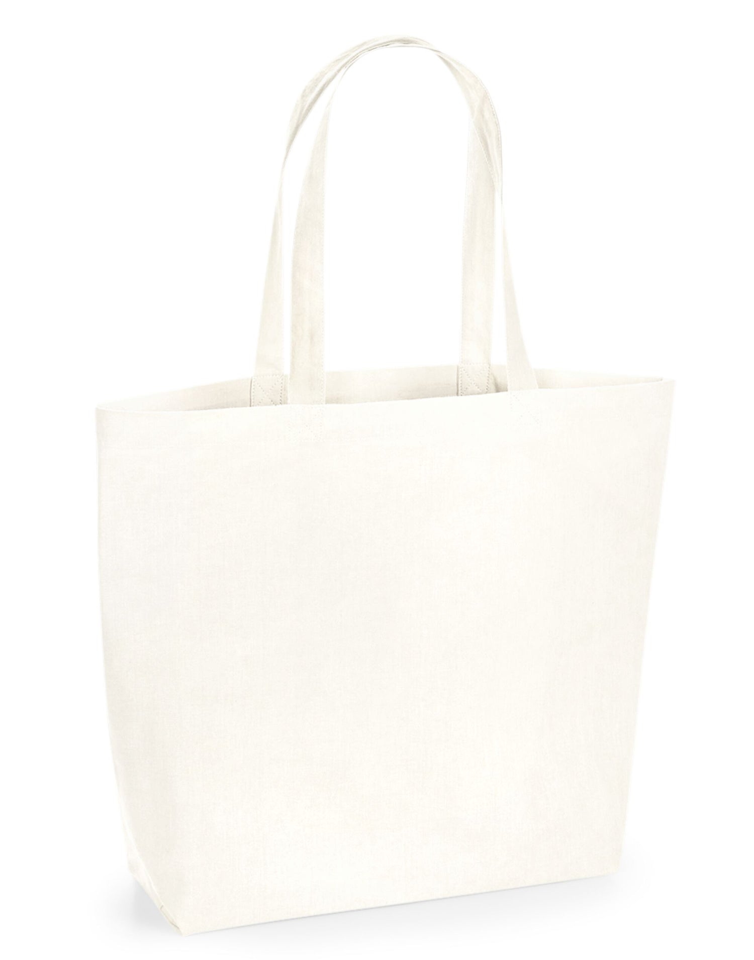 Westford Mill Org Dyed Maxi Bag 4 Life w285 - Sea Salt O S - Customisable Bags